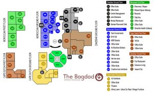 Bagdad Shopping Centre Map
